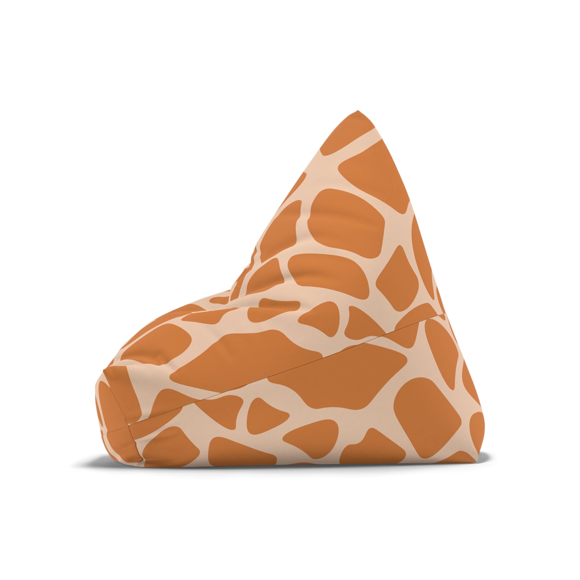 Cozy Giraffe Print Bean Bag Chair Cover