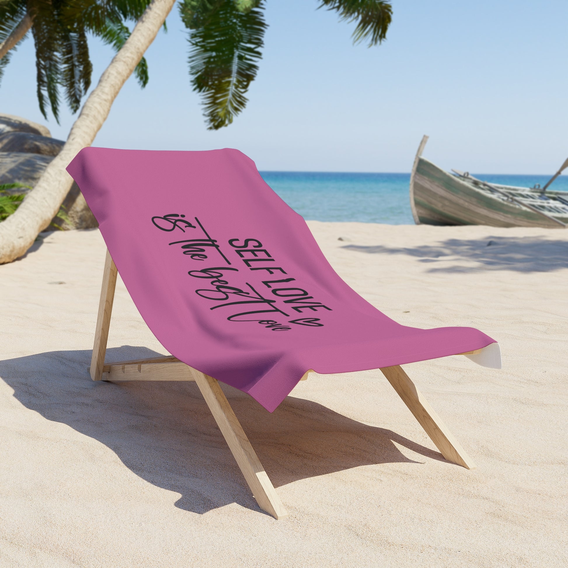 Self Love Beach Towe