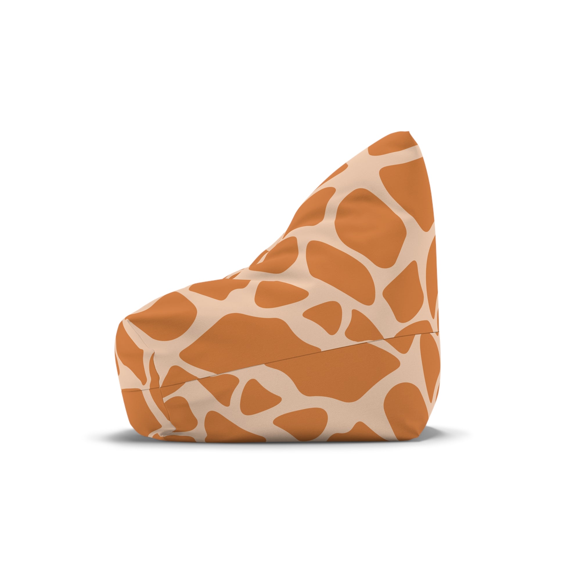 Cozy Giraffe Print Bean Bag Chair Cover