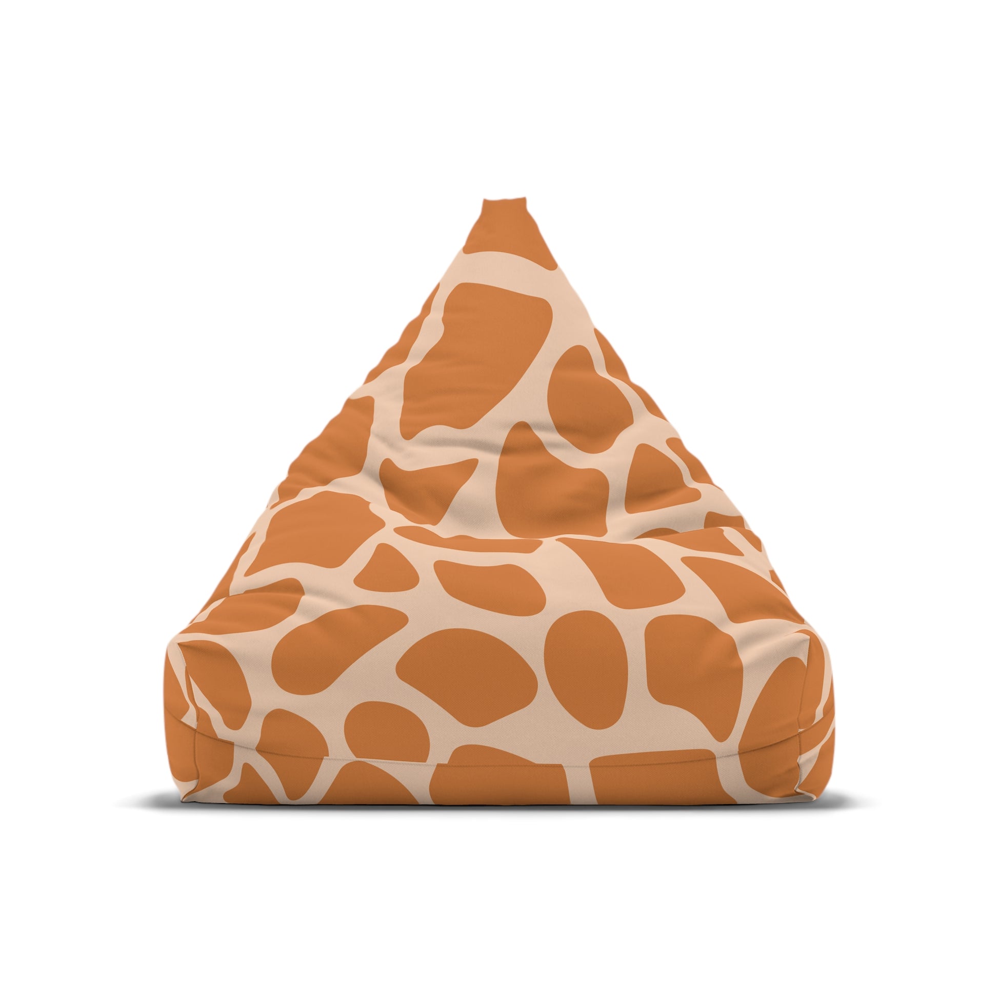 Cozy Giraffe Print Bean Bag Chair Cover