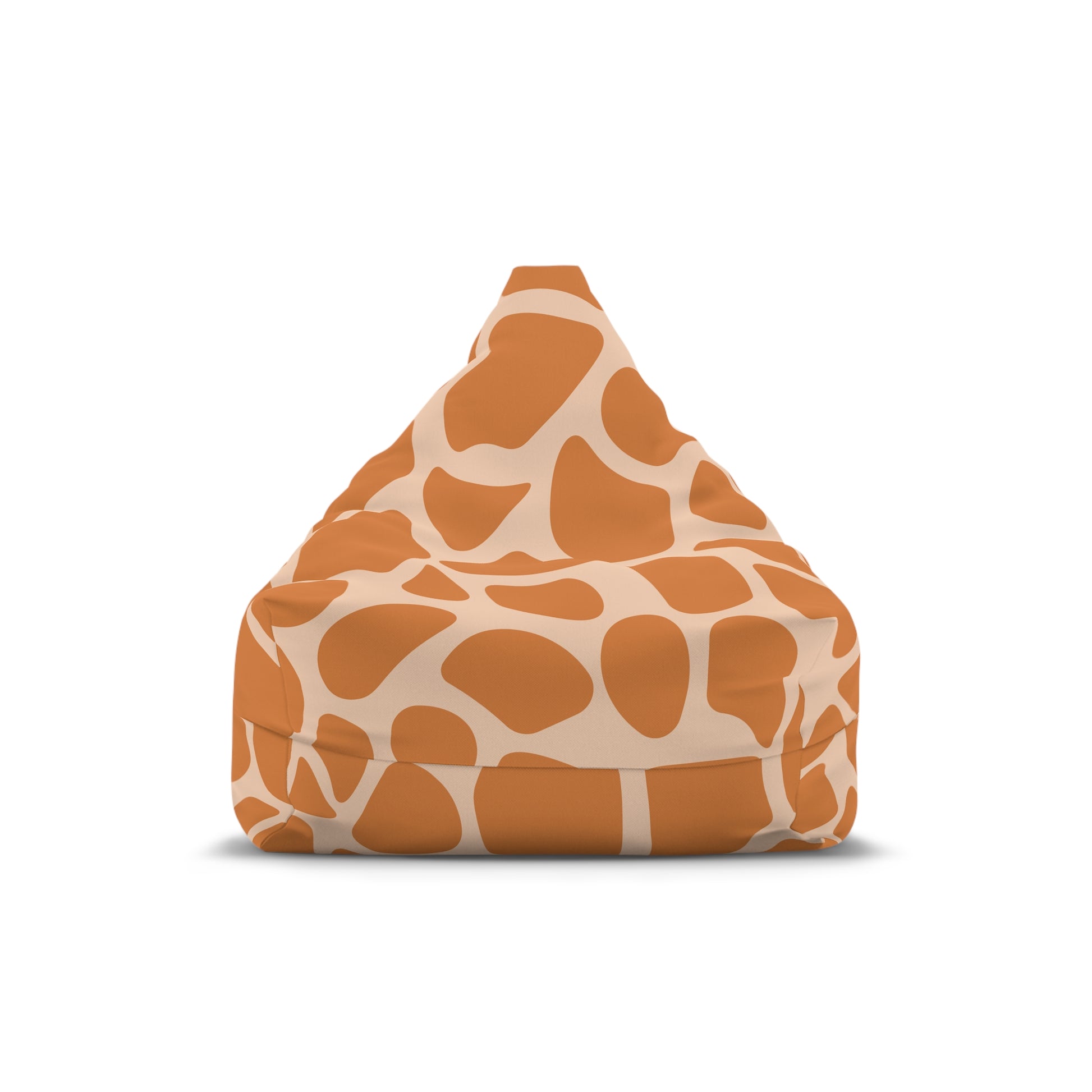 Cozy Giraffe Print Bean Bag Chair Cover