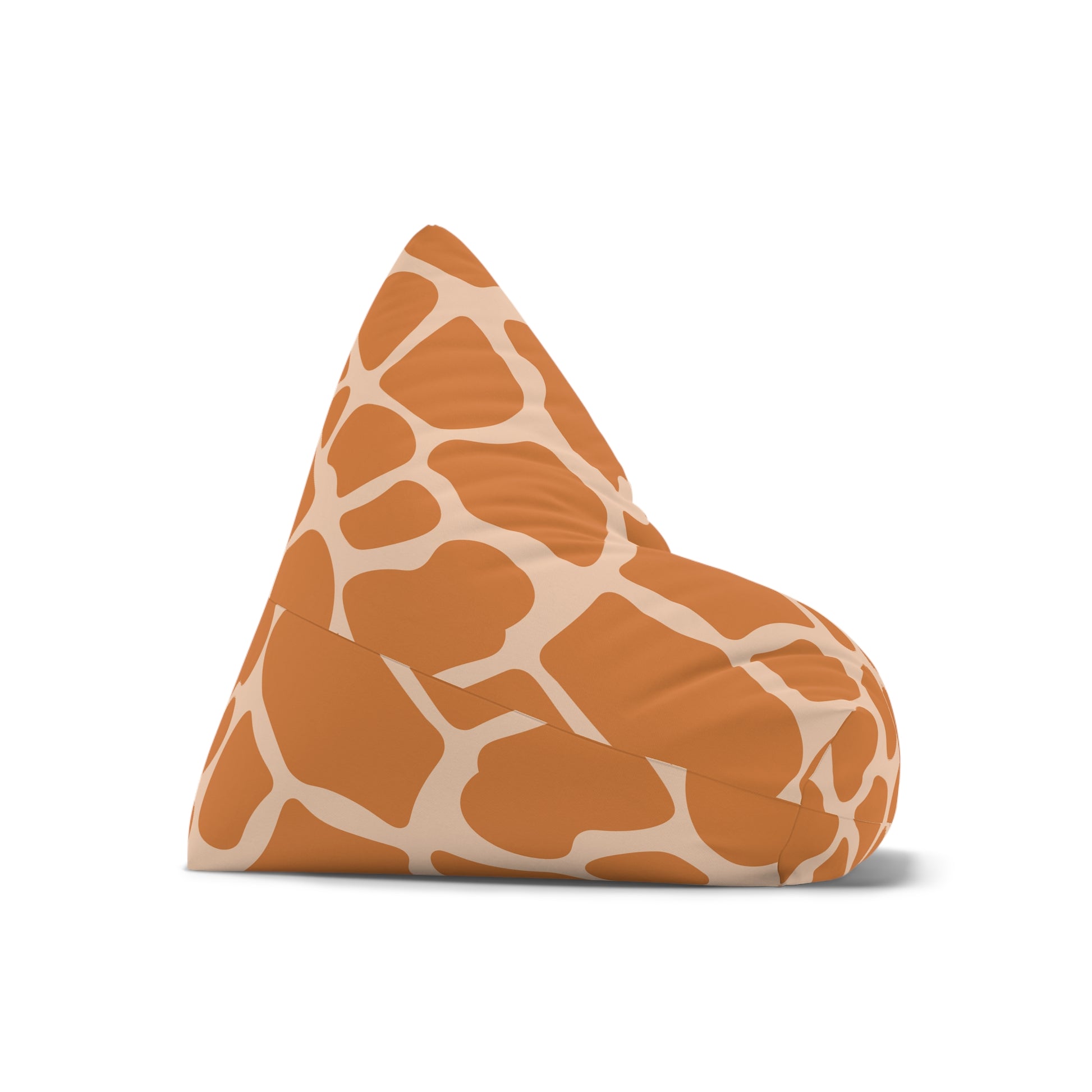 Cozy Giraffe Print Bean Bag Chair Cover
