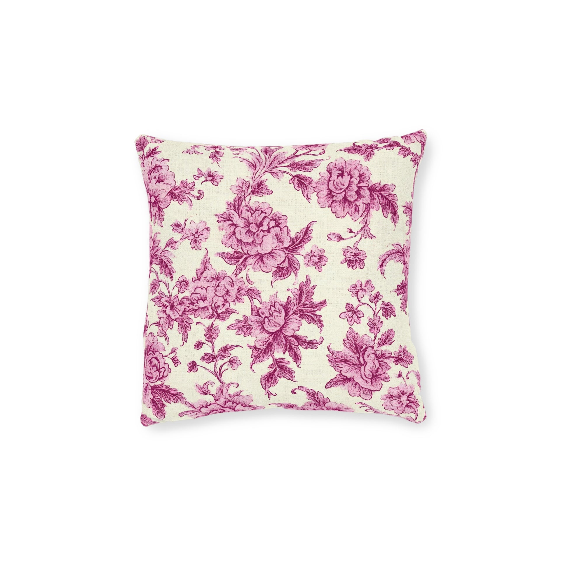 Shabby Chic Floral Square Pillow